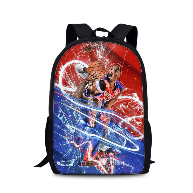 Sac à dos d'université Kobe Bryant en matériau nylon pour un usage quotidien et les activités sportives