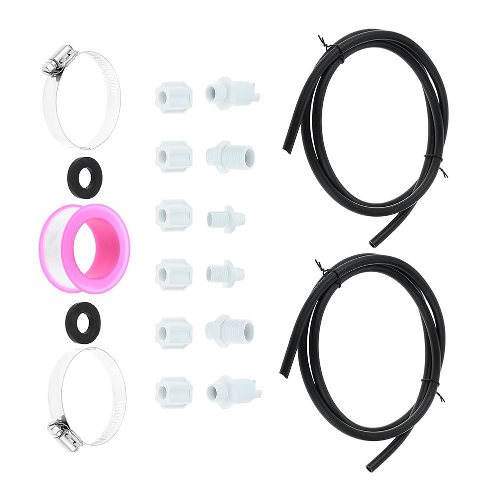 2 Sets Chlorinator Feeder Parts Kit With Check Valve And Hose For CL200 CL220 Pool Dispenser Repair Replacement Accessories