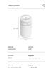 USB Portable Humidifier: Multi-Color Light, Large Mist, Home & Car Air Purifier