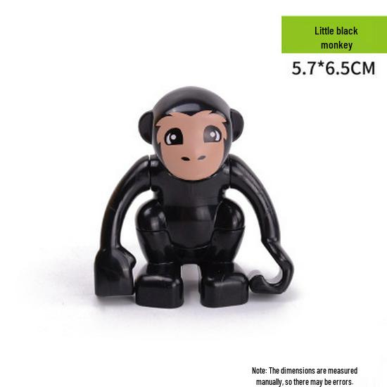 Large Animal Building Blocks: Dinosaur, Tiger, Elephant, Crocodile, Giraffe DIY Educational Toys for Kids