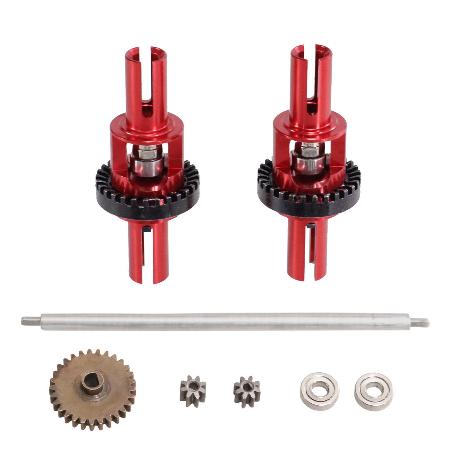 

New Weili 1/28 Differential Gear Drive Reduction Kit 284131 k979 k989 k999. червоний