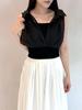 Snidel Docking Knit Top Black Women's SWNT244250,
