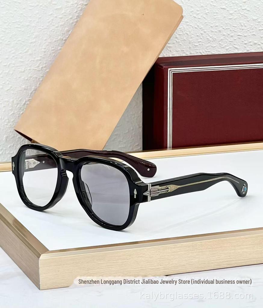 JACQ JMM High-End Retro Turquoise Frog Mirror Zonnebril van REDCLOUD