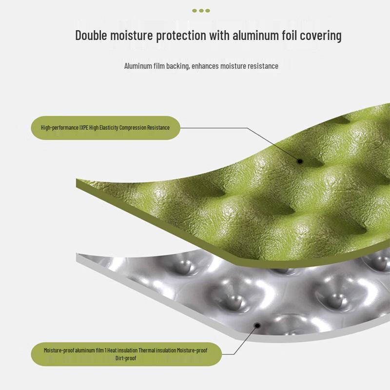 ZISIZ Aluminum Film Folding Camping Mat