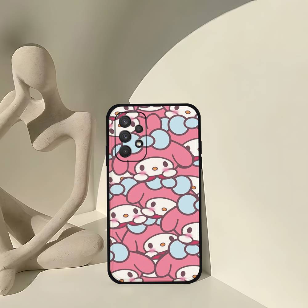 Cute Cartoon M-Melody Phone Case For Samsung Galaxy S21 S22 S23 S24ULTRA S25ULTRA FE Ultra Plus5G A52S S26 Soft Cover