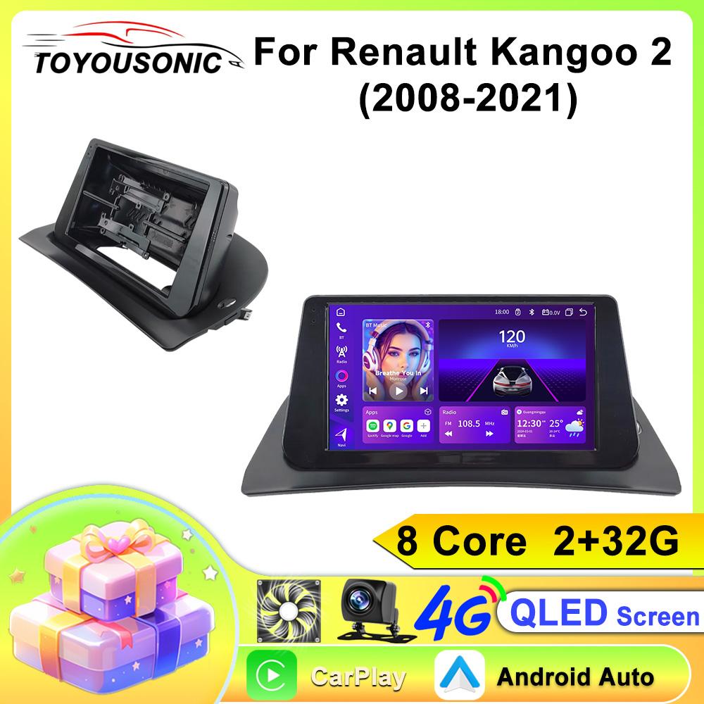 Auto Radio Android priekš Renault kangoo