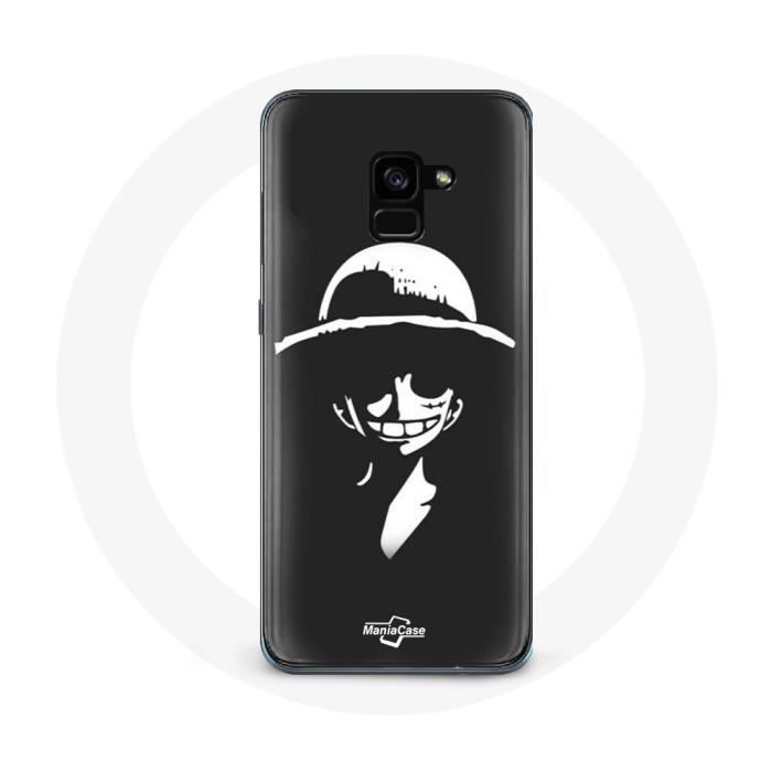Coque pour Samsung Galaxy A8 Plus One piece Manga Luffy Art