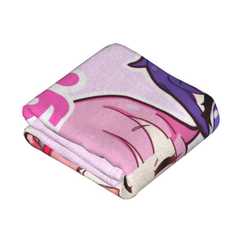 Custom Cartoon Animation Animation Otori Emu Blankets Warm Flannel Throw Blanket for Bedding Couch Bedspread