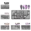 Nails Stencil Stamp Flowers Nails Stamping Templates French Nails Stamping Plates Nails Art Stencils for Nails Salon