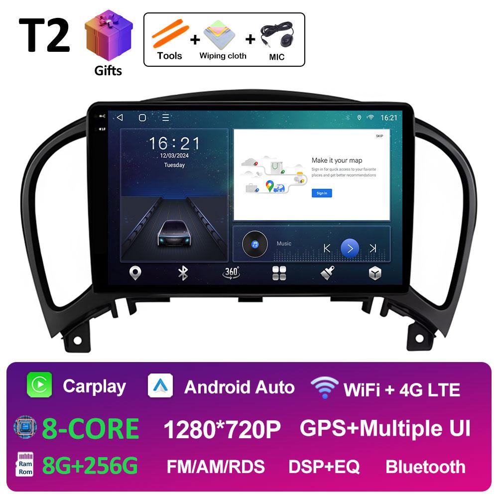 Intelligent System GPS Navigation For Nissan Juke YF15 2010 2011 2012 2013 2014 DSP Stereo Car Video Player QLED IPS Screen WIFI