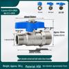 Full Brass Internal & External Thread Ball Valve for Water Heaters