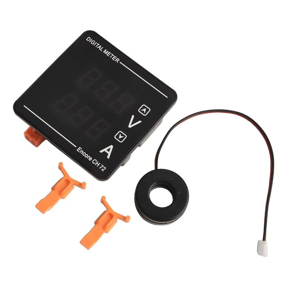 Simultaneous AC Readings AC Ammeter Voltmeter Frequency Measuring Instrument  Electrical Monitoring