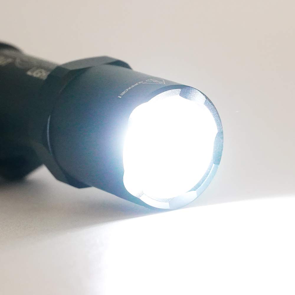 Ryohin Takehin M600B Scout Light with 470 Lumens, SF Stamp, and Two Switches, CREE XP-G R5 LED (Black)