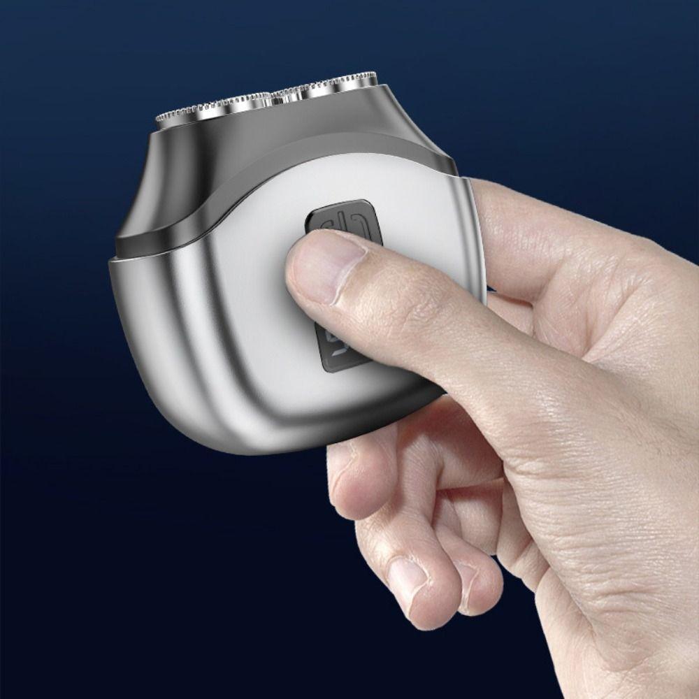 Digital Display Electric Shaver Double-headed Beard Hair Trimmer Travel Pocket Razor  Household
