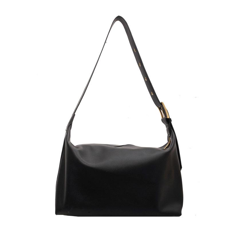 Large-capacity bag women's new simple niche commuting versatile casual messenger tote women's bag