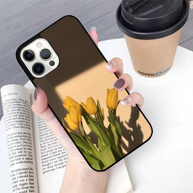 Tulips Flower Phone Case For Apple iPhone 17 Air Pro Max Plus Coque For iPhone 17 Air 14 15 16 13 12 Max Cover