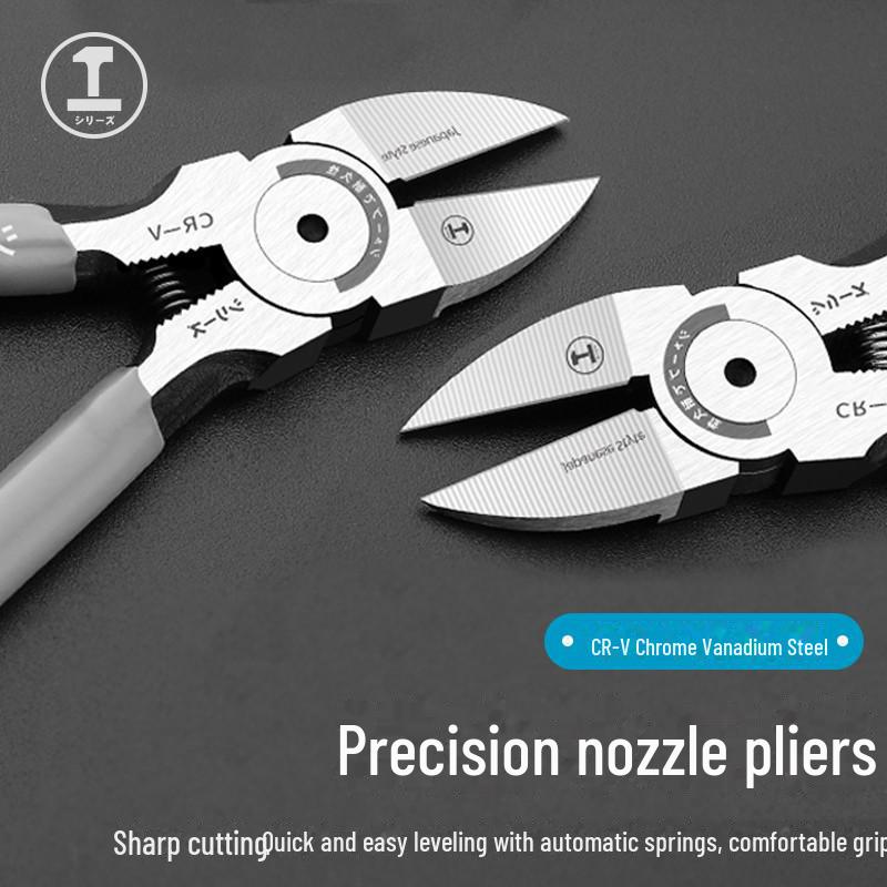 Green Forest 5" & 6" Nozzle & Scissors Mouth Pliers - Industrial Grade Electrical Tools