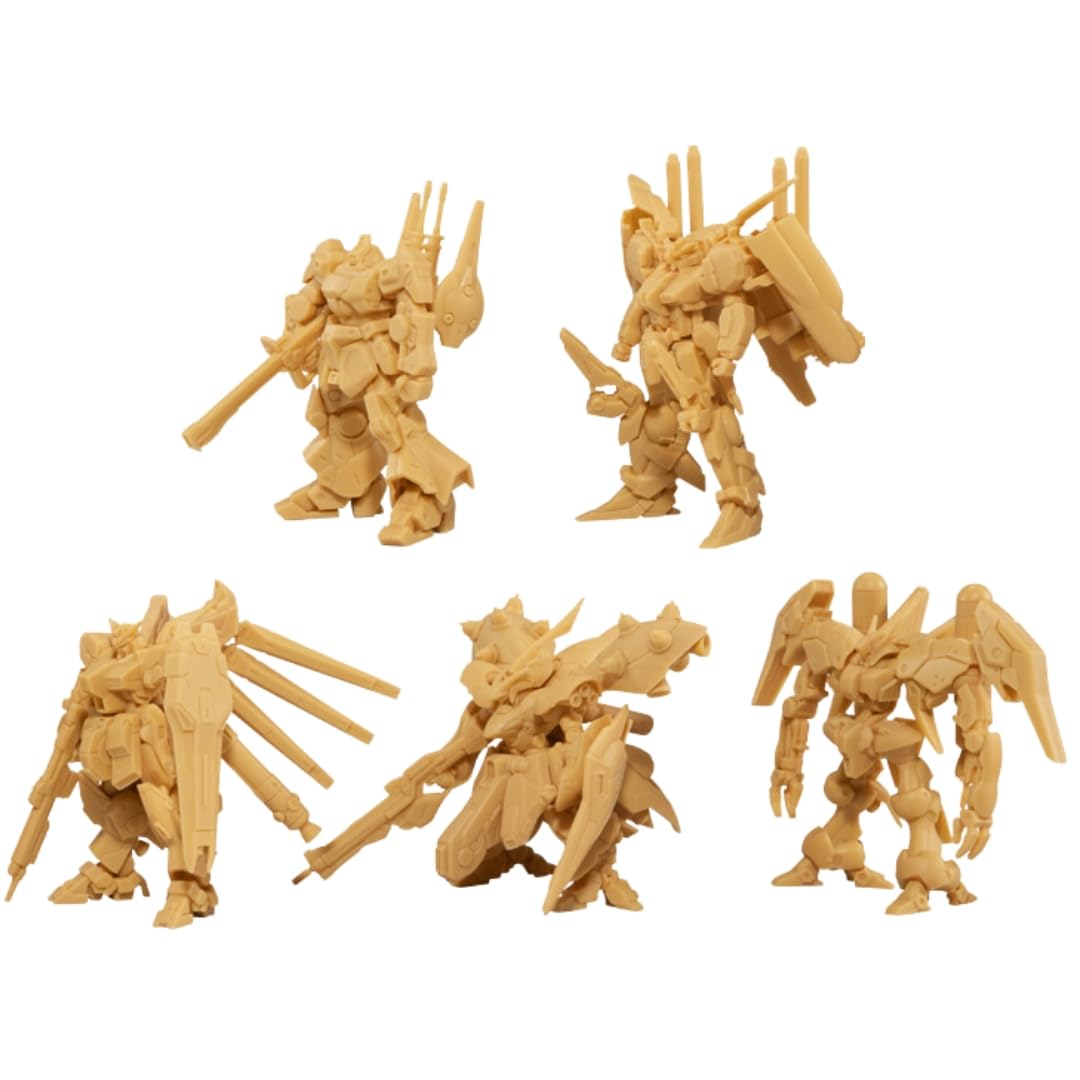 

of Gundam Arty Fact 1st Edition 5 5 pieces is not a box of 10 Molding color cannot be [Set 5] [Resale] types, This pieces. selected.