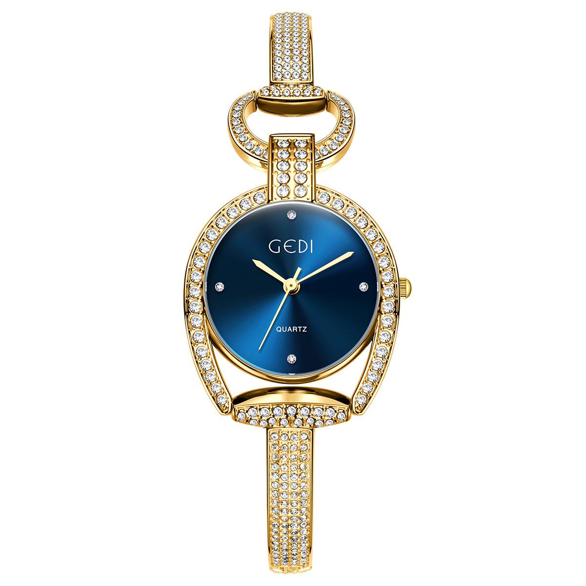 

Light Luxury Gypsy Star High-Value Women S Watch Exquisite Niche High-End Irregular Hollow Bracelet Watch
