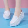 Women's Breathable Soft Sole Nurse Shoes - Comfortable, Non-Slip, Anti-Odor, Heightening, Thick Sole for Medical Staff