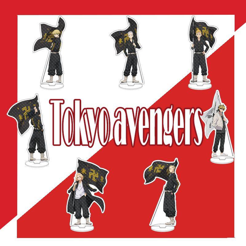 Exquisite Anime Tokyo Revengers Figure Cosplay Acrylic Stands Manjiro Ken Takemichi Hinata For Fans