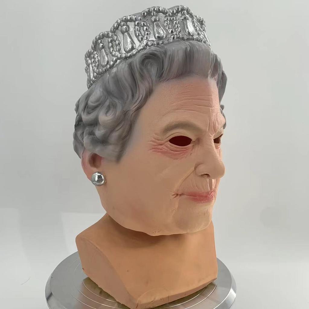 Mască de latex Regina Angliei