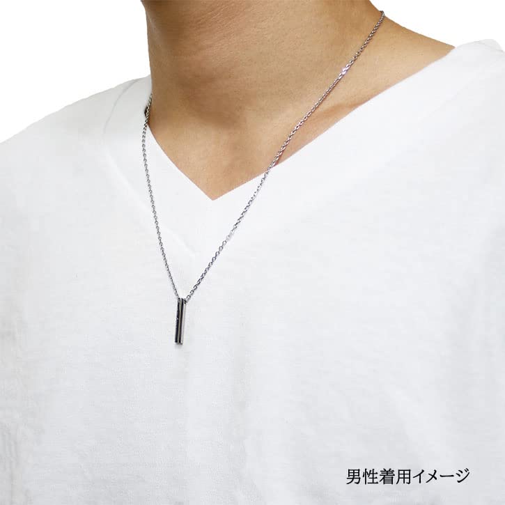 Petit Jewel Hidden Heart Pair Set of Stainless Steel and Christmas YU-NA Necklaces, 2, 316L, Men's Women's, Couple's Gift, Anniversary,