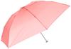 JILL STUART AURORA JI-17719-19 Plain Lightweight Carbon Folding Umbrella (UV Treated), Coral, 55cm