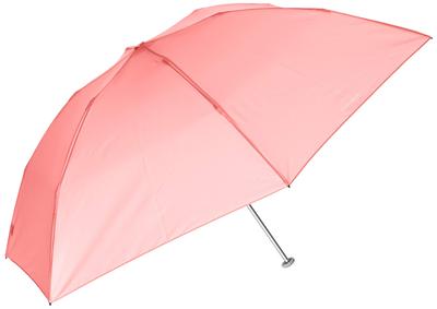 JILL STUART AURORA Einfacher Leichter Karbonfaser-Regenschirm 55cm JI-17719-19 (UV-behandelt), Koralle,