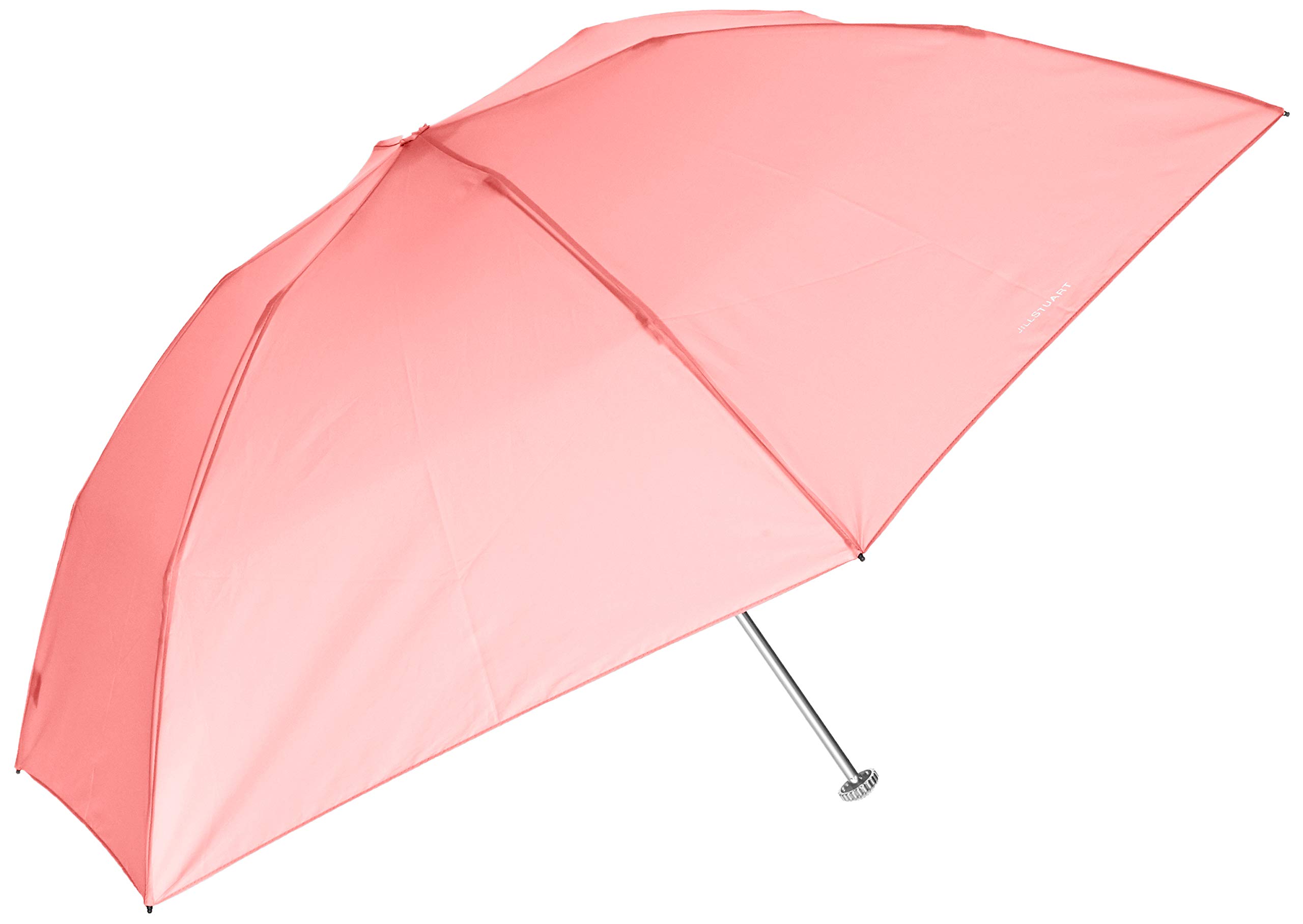 

JILL STUART AURORA JI-17719-19 Plain Lightweight Carbon Folding Umbrella (UV Treated), Coral, 55cm