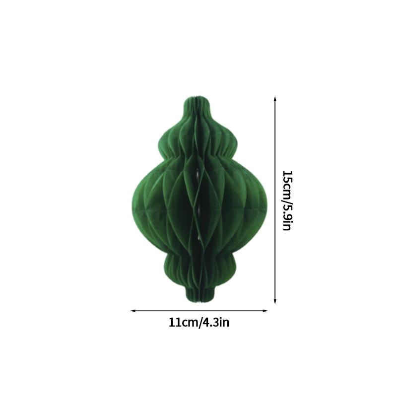 Ramadan Decoration Eid Mubarak Hanging 3D Honeycomb Ramadan Party Tree Pendant Eid DIY Party Decoration Supplies