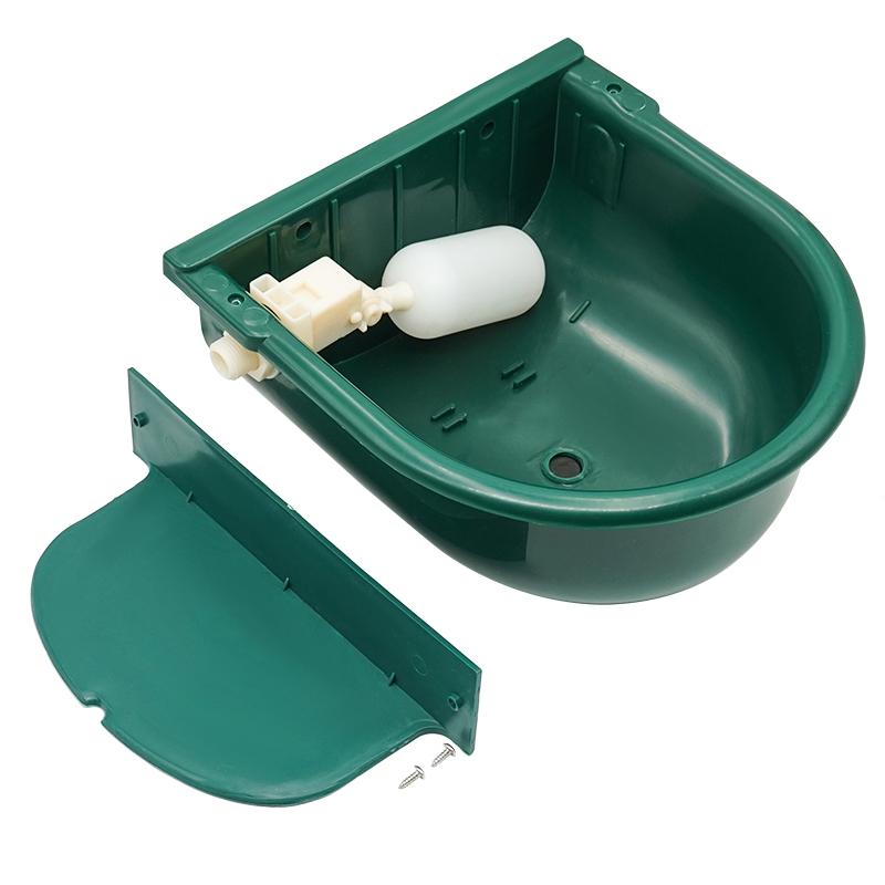 1pc Automatic Livestock Cattle Goat Sheep Water Drinker Bowl With Drain Hole Float Valve Water Trough Bowl Livestock Suppliers