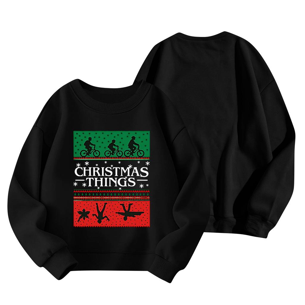 Dziecięca bluza z kapturem dla chłopców i dziewcząt, modna, z nadrukiem, z długim rękawem, 3-14 lat