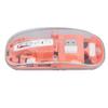   Wireless Mouse  1  2 2.4GHz 3 Mode Silent   DPI Rechargeable Transparent Mouse for PC Laptop Tablet