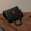 Ladies' Textured Bag Peach Wood Retro Women's Bag Shoulder Bag Crossbody Bag Handbag New Trendy Large Capacity Women's Bag Commuting Bag