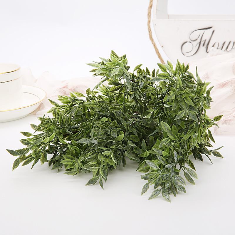 Simulated Green Plants Chili Grass Home Decor Living Room Flower Arrangement Props Garden Decoration Background Wall Materials