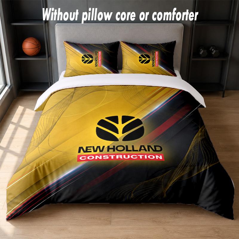 New Holland Design Bed Bedding Set 1 Duvet Cover + 2 Pillowcases Soft Breathable Household Bed Linens