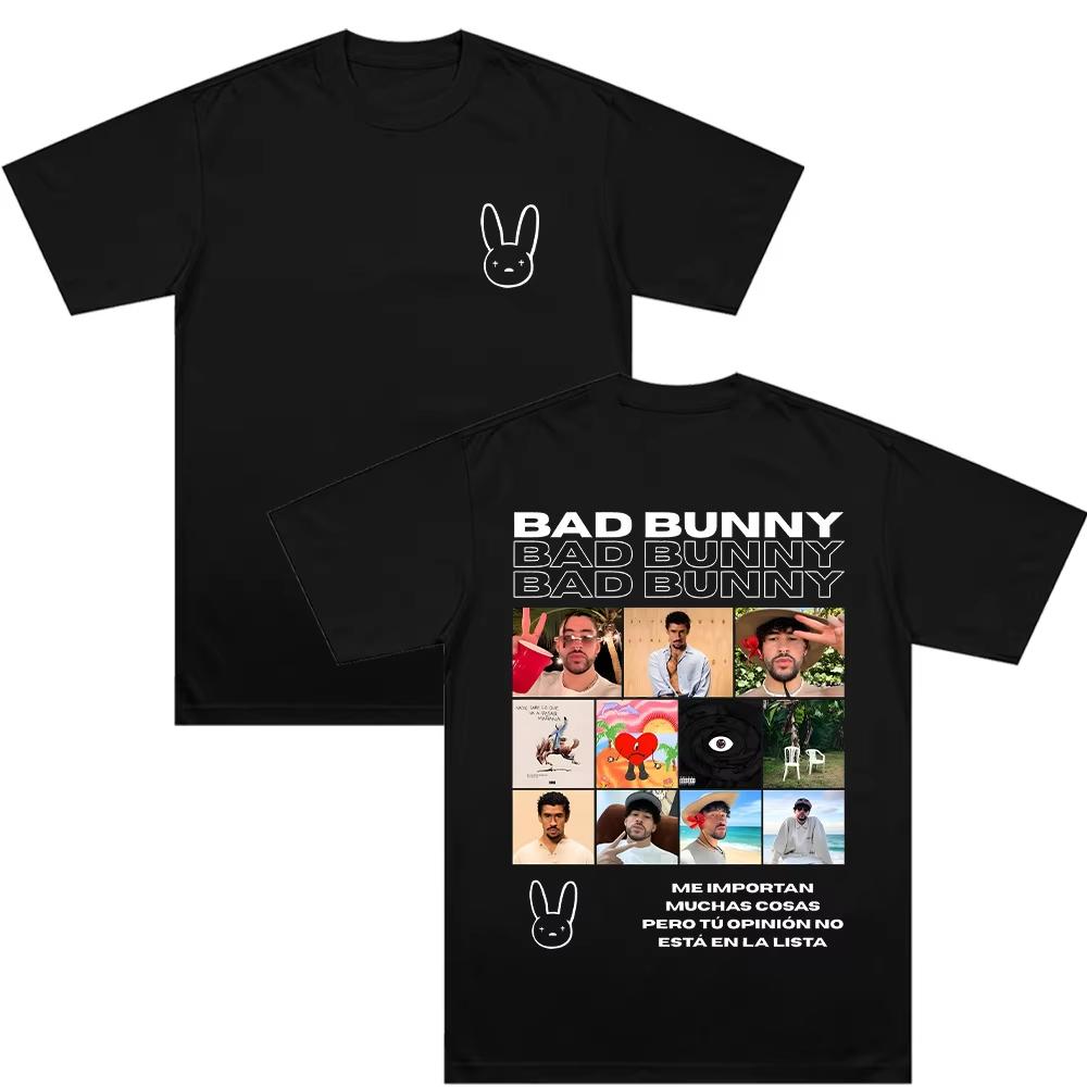 Bad Bunny Benito Bowl Dtmf Debi Tirar Mas Fotos T-shirt, Unisex Harajuku Style High-quality Cotton Women and Men T-shirts 4XL