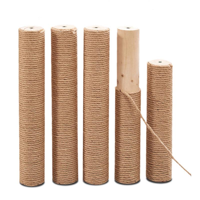 10M Natural Sisal Rope Cat Scratcher Rope Tree Scratching DIY Toy Paw Claw Furniture Protector Scratching Post Cat Accessories