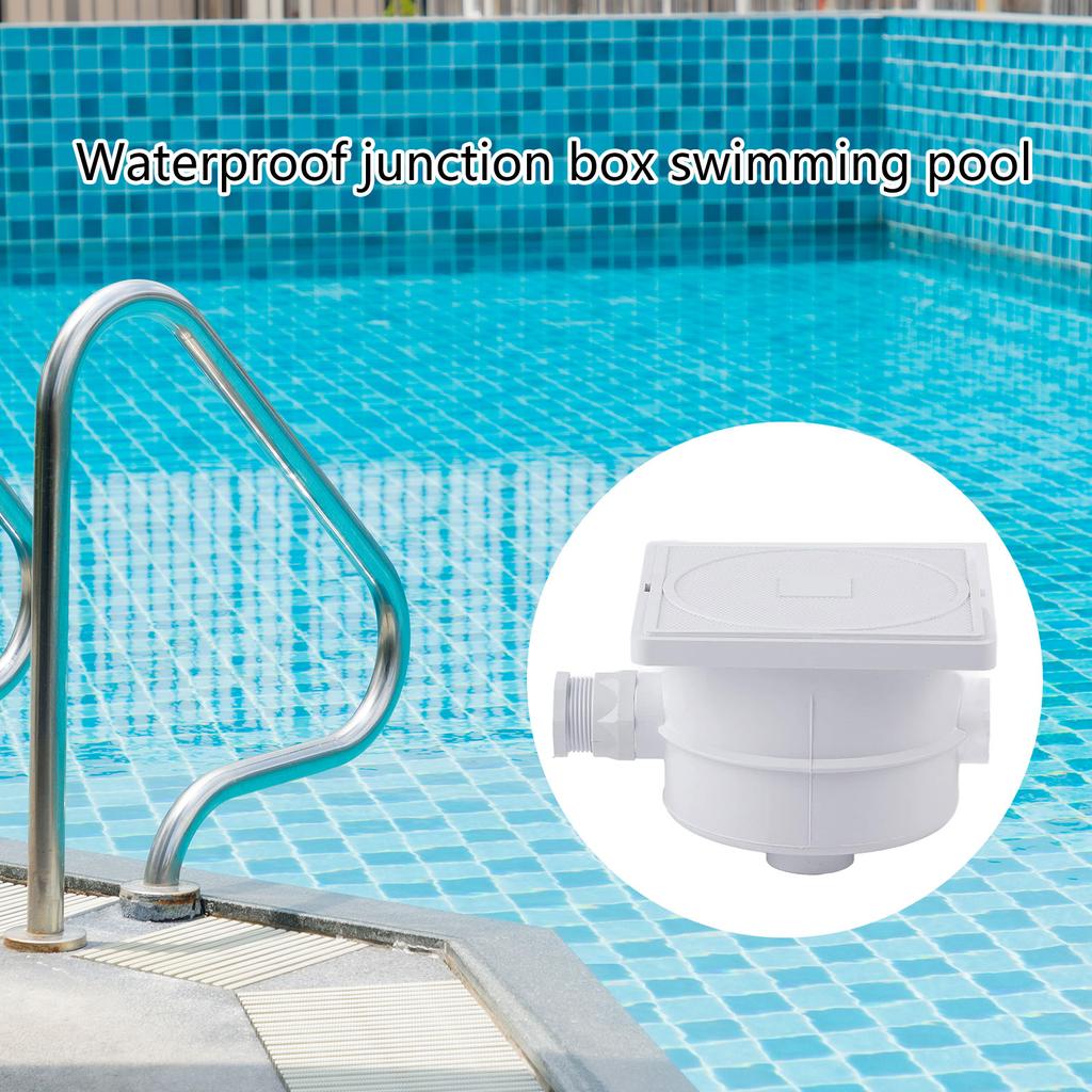 G3/4in DN20 Waterproof Junction Box Underwater Light Distribution Box Universal Swimming Pool Junction Box Electrical