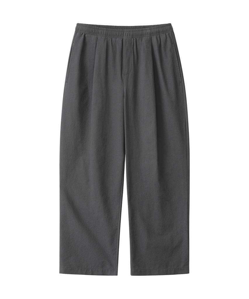 BRENSON Like Linen Single-Pleat Elastic Pants ( 5 Colors )