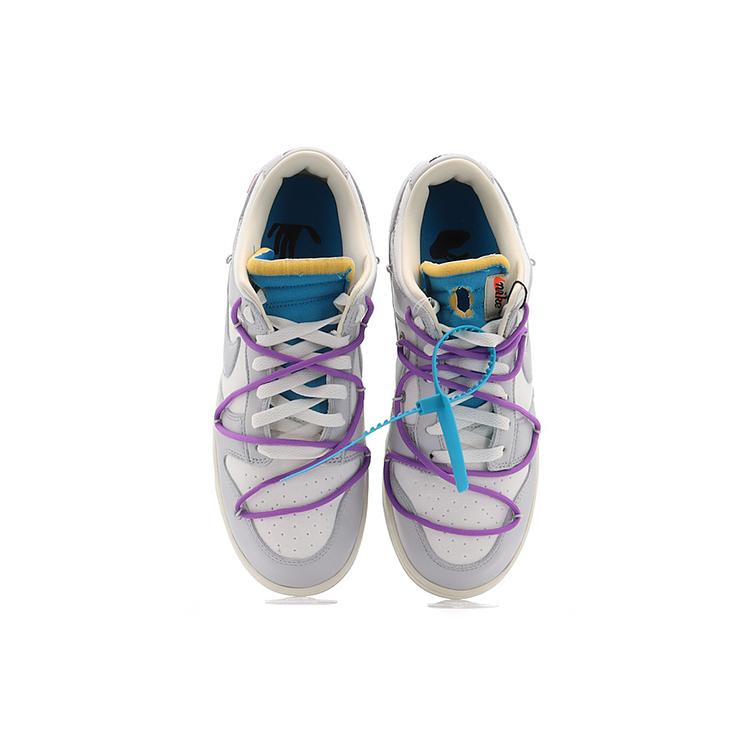 New Nike Dunk Low Off White Lot 47 Of 50 DM1602-125