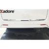 For Toyota Alphard Vellfire 2016-   Steel Rear Trunk Lid Cover Trim Tailgate Door Boot Molding Strip Car Accessories