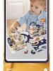 Kids' Space Adventure Parking Lot Toy with 9-Track Car Race for Ages 1-6