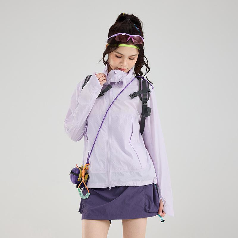 Lightweight Mountain-Style Sun Protection Jacket for Women and Men - Breathable Summer Cycling and Skin Protection Top