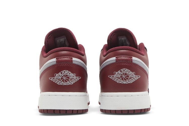 Kids' Sneakers Jordan 1 Low Bordeaux (GS) Cherrywood Red/Cement Grey/White