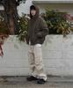 Intempomood Summit Detail Light Padded Jacket_Khaki