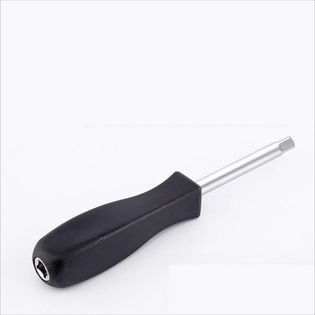 Hex Shank Handle 6.3mm Hex Key 1/4 Small Square Rod Connecting Rod Power Screwdriver Socket Wrench Tool for Furniture Repair