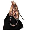 Elegant Crystal Bead Phone Lanyard With Pvc Material For Men And Women