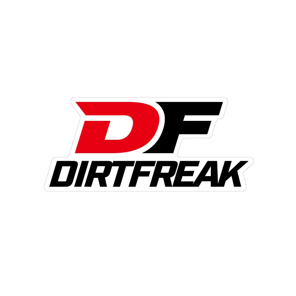 

Dirtfreak DF Sticker W79xH35.5mm White D8441 W79xH35.5mm